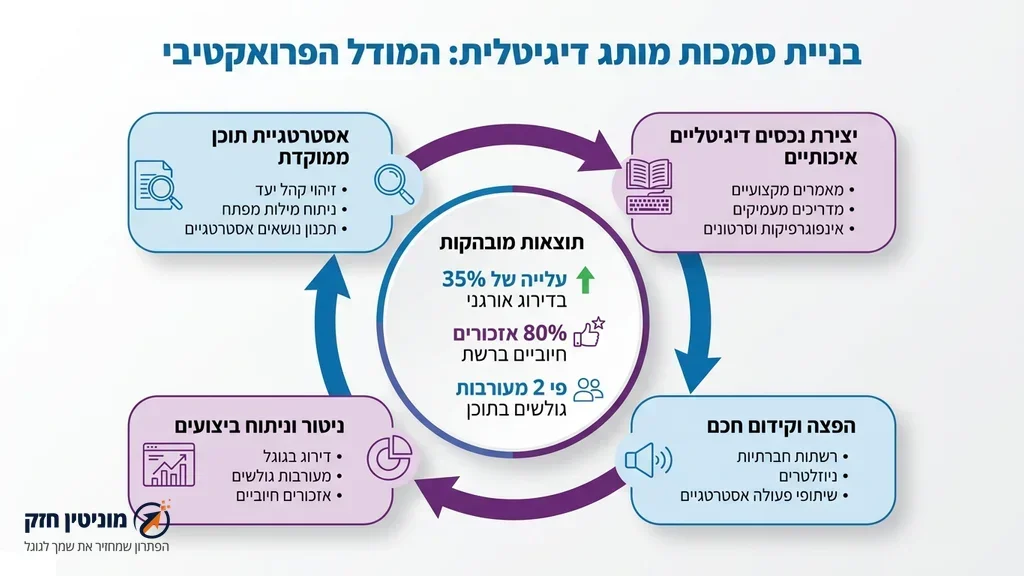אסטרטגיית תוכן לבניית מוניטין חזק
